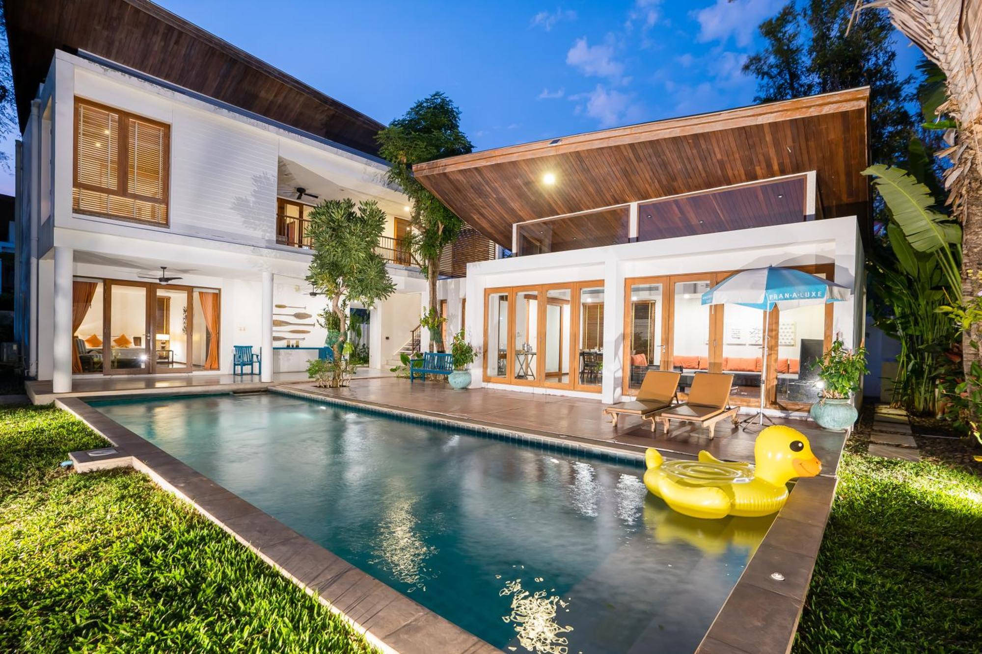 Pranaluxe 3 Bedroom Pool Villa Ban Pak Nam Pran Ngoại thất bức ảnh