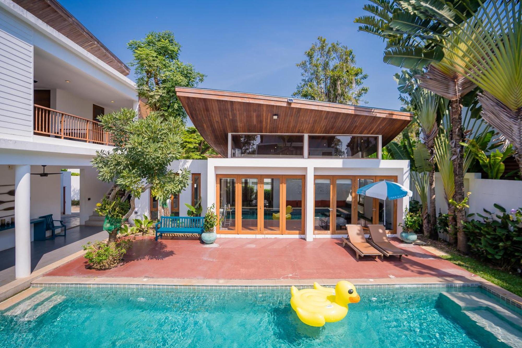 Pranaluxe 3 Bedroom Pool Villa Ban Pak Nam Pran Ngoại thất bức ảnh